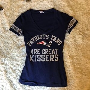 Victoria's Secret PINK New England Patriots V-Neck